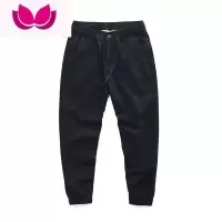 七斓捡漏加绒潮牌工装裤男宽松休闲哈伦束口裤耐磨耐脏工作裤
