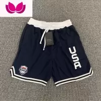 七斓美式篮球短裤男夏季潮牌宽松休闲薄款速干训练健身网眼运动裤子男