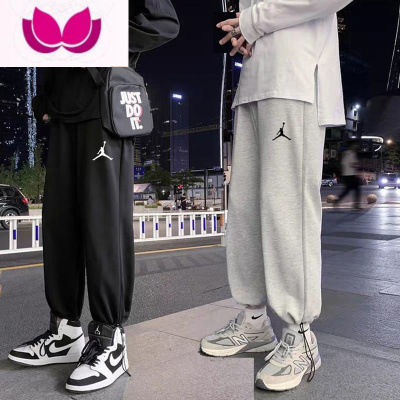 七斓运动裤男女宽松卫裤夏款大码夏季薄款篮球裤潮流休闲长裤子