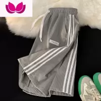 七斓条纹灯芯绒短裤男夏季ins潮牌外穿大裤衩高街宽松休闲运动五分裤