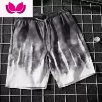 七斓短裤男潮牌ins夏季运动休闲五分大裤衩薄款宽松速干帅气沙滩裤子5