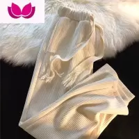 七斓vintage古着灯芯绒裤子男宽松直筒休闲裤韩版潮流阔腿长裤