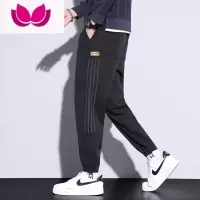 七斓男士休闲裤夏季薄款2023新款宽松束脚运动工装裤子男潮流百搭