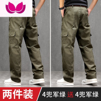 七斓干活穿的裤子男耐磨宽松建筑工地工作服冬季加绒工裤男士工装