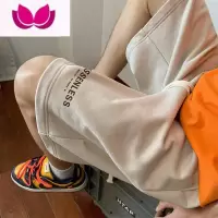 七斓短裤男士夏季薄款外穿潮流宽松休闲五分中裤潮牌ins男生运动裤子