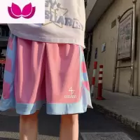 七斓短裤男夏季外穿宽松五分裤外穿大裤衩潮流运动裤子休闲篮球跑步裤
