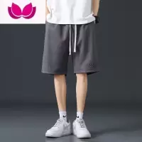 七斓篮球短裤男夏季运动宽松大裤衩美式沙滩潮牌健身冰丝休闲五分裤子