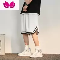七斓篮球短裤男运动宽松夏季ins潮牌男生速干训练冰丝休闲裤子五分裤