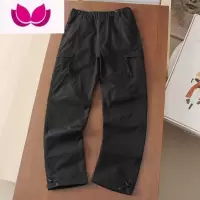 七斓冬款大码科技户外防风防水!男士工装多口袋直筒休闲长裤潮流