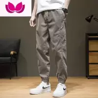 七斓美式复古工装牛仔裤男潮牌流行宽松大码休闲裤上班劳保耐磨工作裤