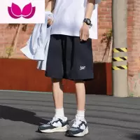 七斓休闲短裤男夏季直筒日系cityboy宽松工装裤韩版潮流潮牌五分裤子