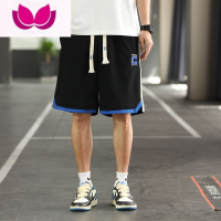 七斓短裤男夏季五分裤宽松大码潮胖子加肥加大休闲外穿运动沙滩裤