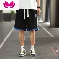 七斓短裤男夏季五分裤宽松大码潮胖子加肥加大休闲外穿运动沙滩裤