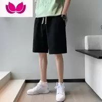 七斓休闲短裤男士夏外穿宽松潮流薄款五分裤跑步运动篮球裤沙滩裤