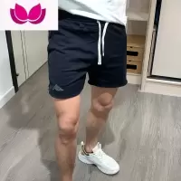 七斓开衩三分裤男运动跑步锻炼非常短的短裤2分裤2023年新款夏超短裤