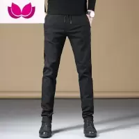 七斓男士休闲裤款直筒宽松2023年新款商务长裤子潮牌男款春季潮流
