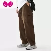 七斓hvelay日系vibe裤子男款休闲男士长裤复古垂感直筒工装裤