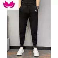 七斓运动裤男士灰色网红小脚休闲裤潮牌修身束脚卫裤精小伙裤子