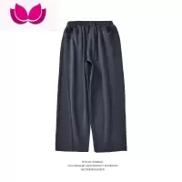 七斓hvelay高之棉男士针织运动卫裤潮牌宽松直筒学生休闲vibe裤子