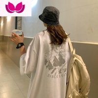 七斓美式复古短袖T恤男潮牌夏季高街vintage上衣潮流宽松大码半袖