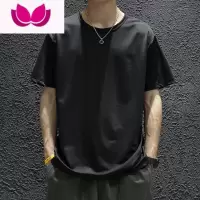 七斓冰感夏季薄款透气冰丝网眼短袖t恤男士速干运动胖子加肥加大男装