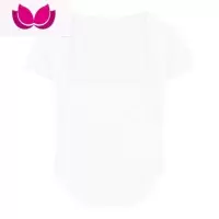 七斓白色方领短袖T恤女装夏季辣妹纯欲修身短款设计感小众上衣打底衫
