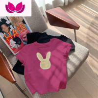 七斓欧货上衣2023新款树莓色正肩短袖t恤女夏季圆领内搭紧身小衫