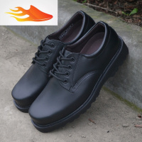 FISH BASKET秋冬季军鞋钢头钢底男士皮鞋耐磨工装鞋男鞋低帮劳保鞋工作鞋休闲鞋