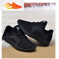 FISH BASKETZM 冬季保暖加绒棉鞋保暖绒里跑步鞋加厚休闲鞋女鞋