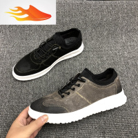 FISH BASKET秋冬新新款特卖 系带休闲平底运动防滑百搭舒适 男士男鞋休闲鞋