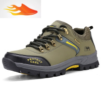 FISH BASKET新款秋冬季跑步男鞋防水防滑旅游男士运动鞋休闲透气户外登山鞋子休闲鞋