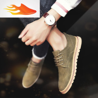 FISH BASKET男士休闲皮鞋韩版马丁靴百搭鞋子男潮鞋高帮加绒棉鞋保暖冬季男鞋休闲鞋