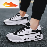 FISH BASKET秋冬季休闲动运鞋男鞋大童青少年初中高中学生复古跑步鞋韩版潮流休闲鞋