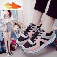 FISH BASKET2019新款春季显瘦休闲高中学生女鞋韩版土远鞋女童运动百搭平板鞋休闲鞋