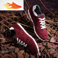 FISH BASKET2019新款鞋子男绒面冬季保暖运动韩版潮流男鞋男生帆布鞋男休闲鞋