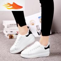 FISH BASKET小白鞋女加绒保暖女鞋2019冬季新款棉鞋韩版百搭厚底学休闲鞋