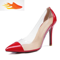 FISH BASKET速卖通尖头细跟高跟定制31-47码舞台鞋婚鞋表演鞋四季单鞋女鞋