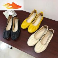 FISH BASKET蛋卷鞋软底女鞋2019韩版百搭豆豆鞋浅口圆头瓢鞋芭蕾舞平底单鞋女