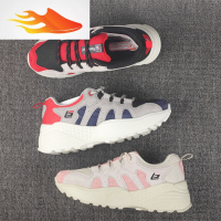 FISH BASKET熊1家 女士低帮休闲鞋运动鞋厚底增高女鞋跑步鞋轻便柔软透气减震