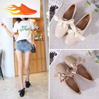 FISH BASKET大码女鞋41-43红单鞋平底晚晚鞋韩版百搭学生仙女配长裙鞋子40