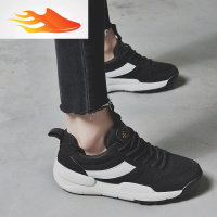 FISH BASKET女鞋2019春季新款黑色ins运动鞋女韩版透气面百搭学生超火球鞋休闲鞋