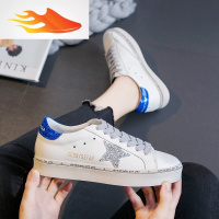 FISH BASKET女鞋2019新款平底休闲单鞋时尚红星星鞋学生韩版板鞋