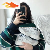 FISH BASKET2019新款冬季学生原宿运动鞋子百搭港味红女鞋ins休闲厚底鞋潮休闲鞋