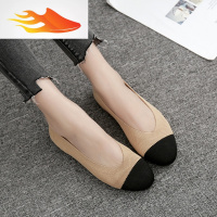 FISH BASKET飞织平底鞋平跟单鞋女2019春季新款透气软底编织袜子鞋四季鞋女鞋