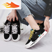 FISH BASKET大码女鞋40春季2019新款韩版百搭41学生板鞋平底42社会女43软妹鞋休闲鞋