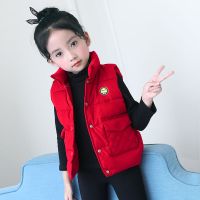 新秋款男女童内外穿马甲儿童马甲羽绒棉背心小学生外套宝宝马甲威珺