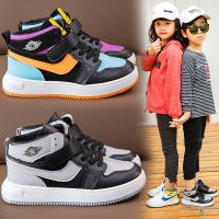 灰儿童款女童板鞋秋冬季2020新款百搭潮牌男童高帮运动鞋威珺