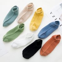 袜子女短袜夏季薄款网眼透气镂空浅口船袜女夏天纯色短筒袜子威珺