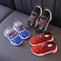 儿童运动鞋春秋季卡通小童网面男童休闲鞋软底宝宝袜子鞋女童鞋子威珺