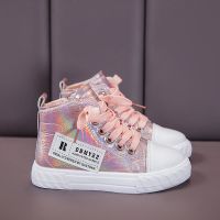 儿童运动鞋马丁靴2021秋冬新款女童休闲防滑板鞋洋气小学生网红鞋威珺